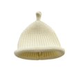 thumbnail image 2 of Gorro de bebé Otoño/Invierno Gorro de punto con pezón de color sólido Gorro de punto para bebé Gorro cálido transpirable cómodo, 2 of 5