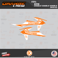 thumbnail image 2 of Kalair GFX Graphics Kit for KTM Motocross 4-STROKE 250SX-F, 350SX-F and 450SX-F (2019-2022) Og-crew Series, 2 of 5
