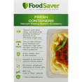 thumbnail image 3 of FoodSaver FA3SC358-000 3-Pc. Fresh Containers Set - Food Storage, 3 of 7