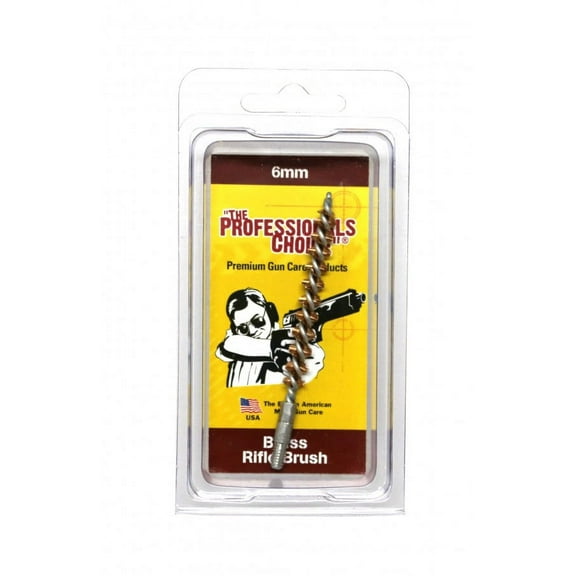 The Professionals Choice 6 mm Brass Rifle Brush TPC-BRB-130