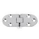 thumbnail image 2 of sweethay Bisagras plegables a tope, resistentes, ovaladas, 6 agujeros, Conector de puerta de Control, accesorios para yates, componentes de Bombillas para automóviles, 2 of 6