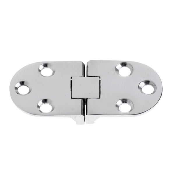 Speravity Bisagra de acero inoxidable, bisagras plegables sólidas, conector pulido, accesorios de cubierta de barco RV, piezas de accesorios de Bombillas para automóviles