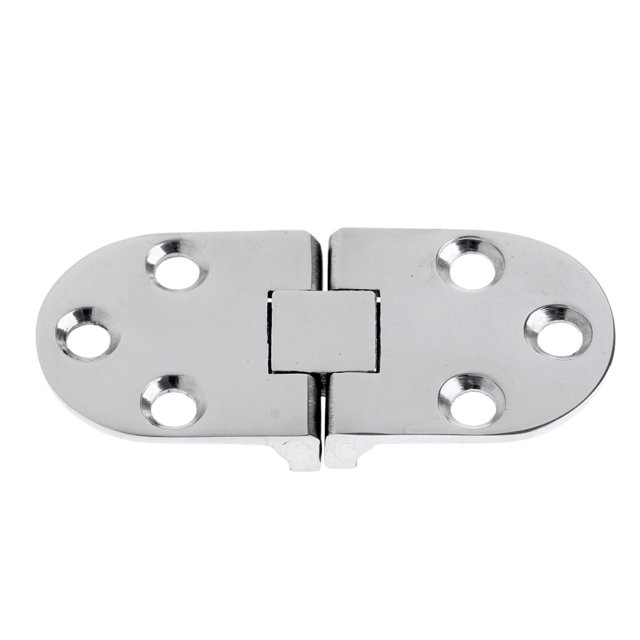 Wweixi Hinge Stainless Steel Solid Folding Marine Butt Hinges 6 Holes Connector RV Accessories Hardware Parts Connect