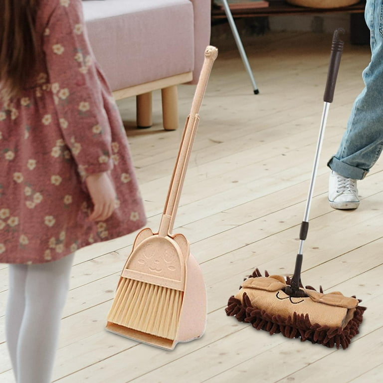 Toddler Cleaning Set, Children's Broom Set, Mini Broom And Dustpan