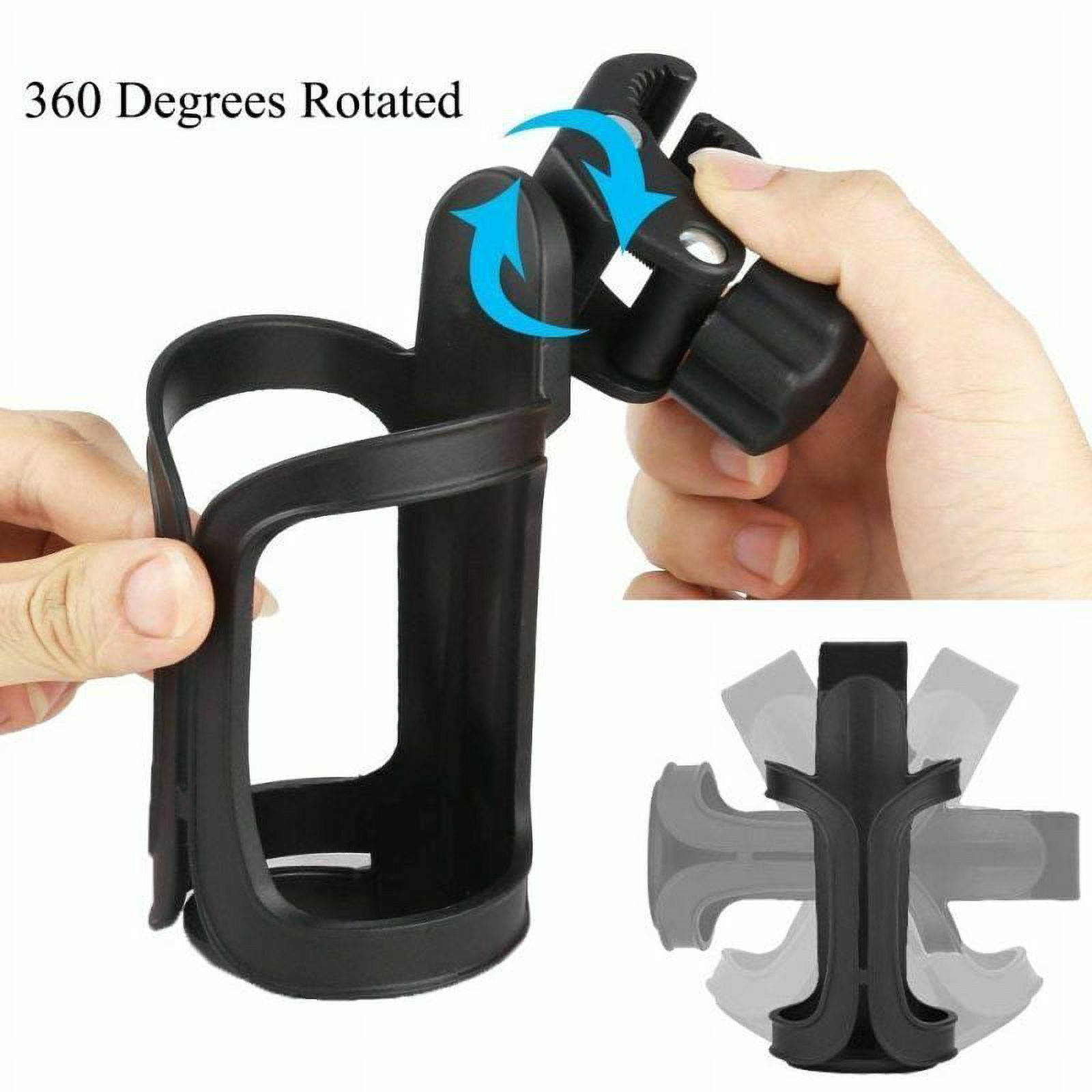 LNKOO Bike & Motorcycle Water Bottle Holder No Screws Adjustable Bicycle Handlebar Mount Cup Cage Compatible with 60-80mm Water Cup Bicycle Water Toughness Road Cycling Bottle Holder - image 2 of 8