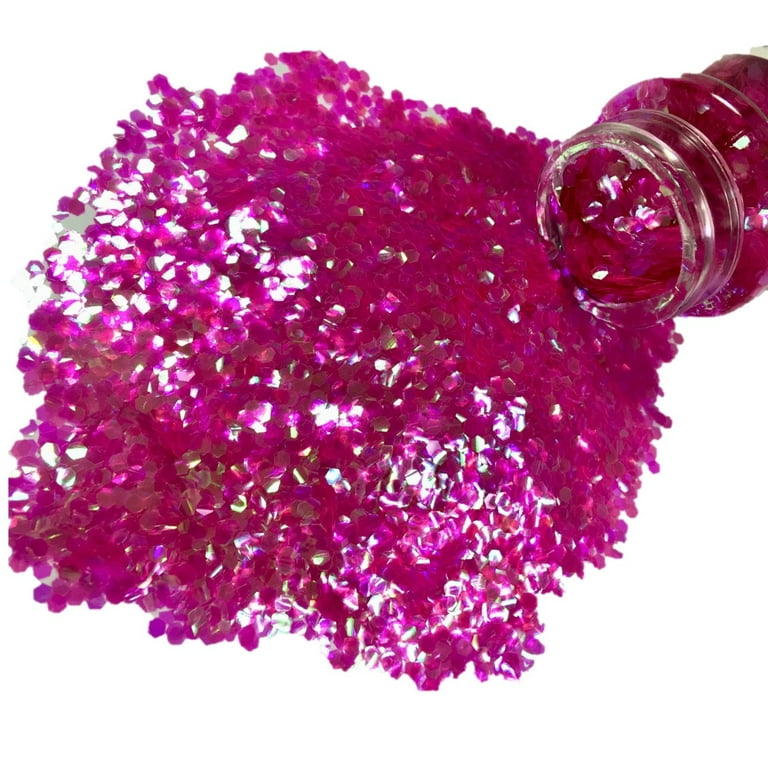Cotton Candy Hot Pink, Extra Fine Iridescent Glitter – iConnectWith Glitter