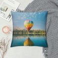 thumbnail image 2 of Orinice Balloons Graphic Decorative Throw Pillow Cover for Home Couch Living Room Bed Sofa 20x20in, 2 of 5
