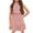 Pink, variant on Sherrylily Floral Girls Dresses Kids Casual Halter Sleeveless Cute Short Dress 5-14 Years