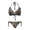 Woodland Tree Bark Camouflage Pattern, variant on Chririnla Woodland Camo Halter Triangle Bikini Set - Sexy Tie Side Two Piece Swimsuit for Beach, Vacation & Pool Party - Quick Dry, Figure Hugging Swimwear for Women