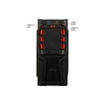 thumbnail image 3 of DIYPC Solo-T2-R ATX Mid Tower Computer Case with Intel TAC 2.0, Multicolor, 3 of 3