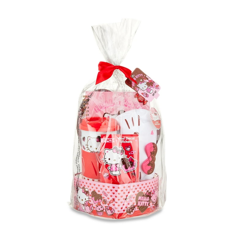 Tiny Love Heart Messages Valentines Wrapping Paper Set 