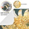 thumbnail image 2 of Kitchen Drying Mat 18x24In Drying Dish Mat Dish Drying Mats Kitchen Countertop Multi-Function Drain Drying Mat Kitchen Table Colorful Chrysanthemum, 2 of 8