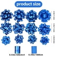 thumbnail image 2 of Juego de lazos de regalo HCHENBOW, 14 unidades, azules, varios tamaños, 2 of 7