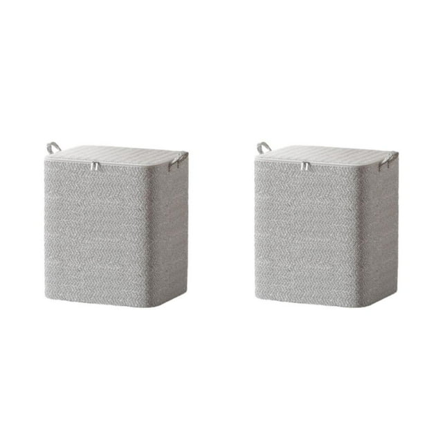 relayinert Durable Storage Bag For Wardrobe Clothes And In Pristine Condition Folding Clothes Organizers Storage Box Reusable Type2 2Set
