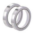 thumbnail image 1 of Unique Bargains Ruban en Aluminium 10mm Haute Température pour CVC, Réparation de Conduits d'Air Chaud Froid Adhésif Simple Face 20m/65 Pieds 2 Rouleaux, 1 of 4