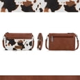 thumbnail image 4 of Monedero de mano con estampado de vaqueros Montana West Wrangler para mujer, 4 of 7