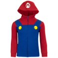 thumbnail image 1 of Sudaderas con capucha Nintendo Super Mario Bros. Mario y Luigi Boys, 1 of 7
