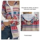 thumbnail image 5 of Abrigo casual NikouMX Chaqueta con capucha larga con bolsillo de manga larga, 5 of 6