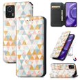 thumbnail image 1 of Compatible With Motorola Moto Edge 30 Neo Case Colorful Wallet Card Slot Pu Leather Kickstand Magnetic Rfid Blocking Cover, 1 of 3