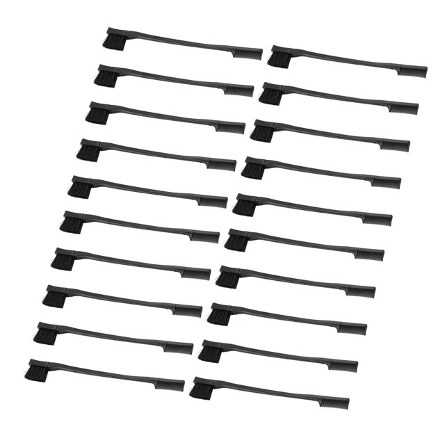 Peine de Cejas de Pestañas, Cepillo para Colorear de Cabello versáil Material de ABS LIGERO 20 PCS Para Salón de Belleza y Hogar