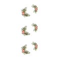 thumbnail image 3 of Destyer Durable Faux Fleur Parti Pendentif – Apparence Réaliste Bonne Texture Bas Rose 3Set, 3 of 6