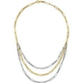 thumbnail image 3 of 14K Two-Tone Polished Fancy Link Necklace (Width 64) (Length 18.25) - Jbsp, 3 of 5