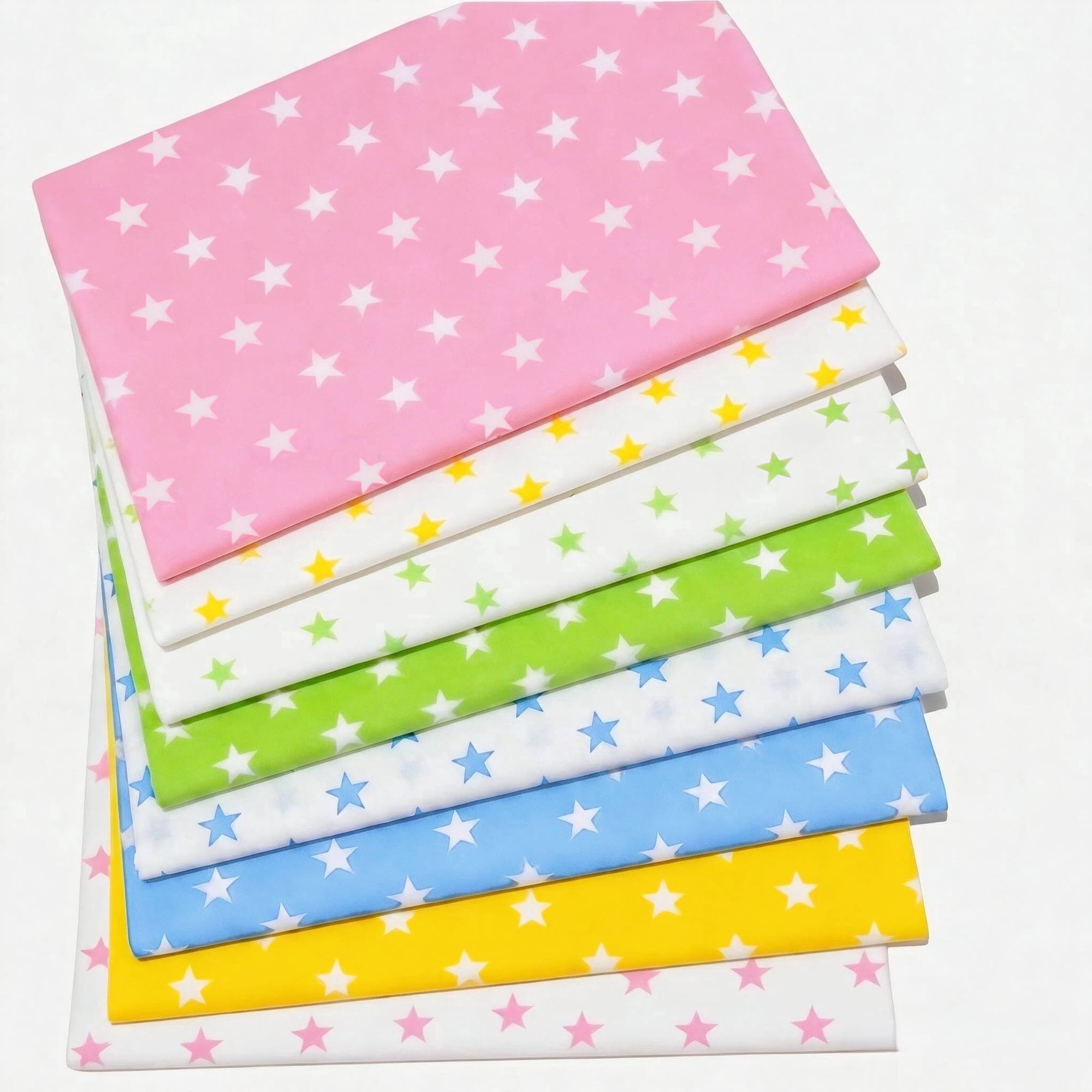 100% cotton quilting fabric squares star fabric for sewing