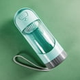thumbnail image 5 of Botella portátil de agua para perros de 300 ml, botella de agua para perros antibacteriana y a prueba de fugas, con filtro, para caminar, senderismo, (verde) PenghuiLiu 9024719111476, 5 of 5