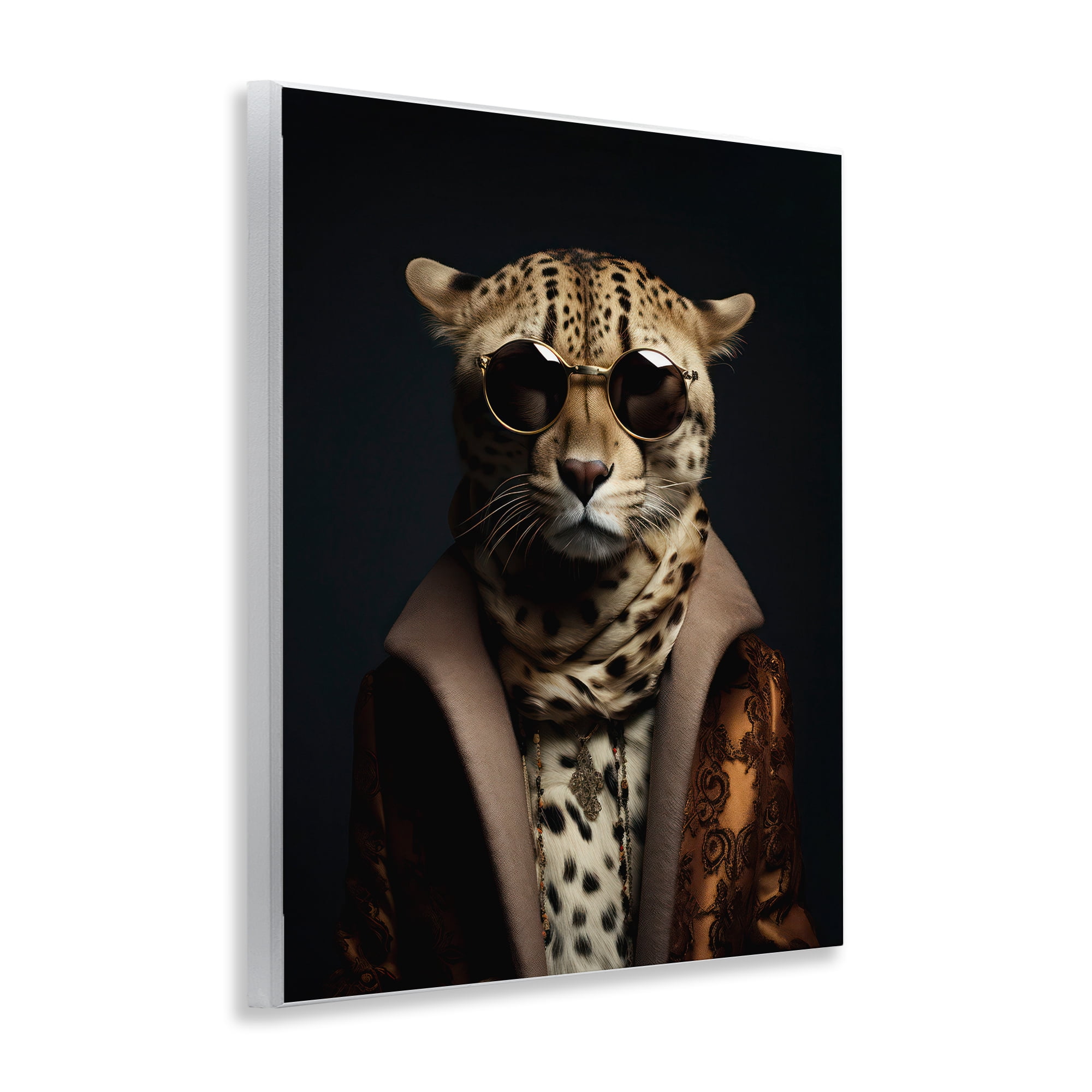Stupell Industries Luxury Cat Couture Wall Plaque Art, design by Andrea Haase