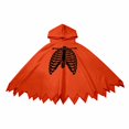 thumbnail image 7 of Zylarhe Girls Halloween Jumpsuits Dance Stage Performance Party Outfit Playful Home Wear for Toddlers Orange 6-7 Years, 7 of 7