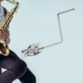 thumbnail image 1 of Abrazadera de Lira en Clip para partituras, enchufe redondo de 0,38 cm, soporte de Clip para saxofón para profesionales de bandas CUTICAT Lira marchante para clarinete, 1 of 8