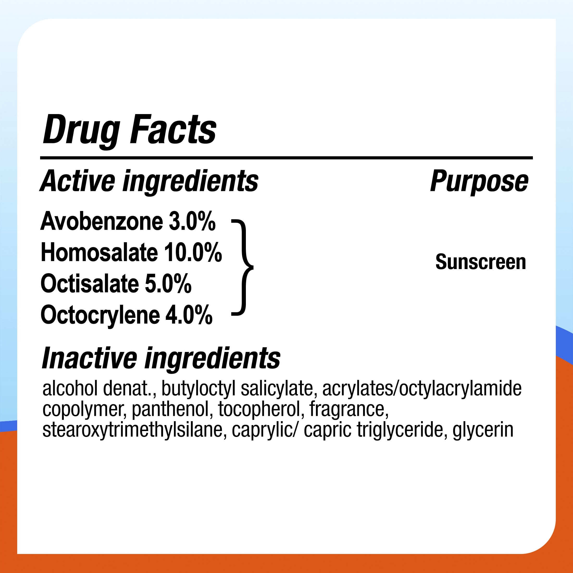 Equate Sport Broad Spectrum Sunscreen, SPF 50, Twin Pack