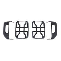 DAMAIJOY 4pcs Rear Taillight Lamp Protector Cover Guards Trim for Jeep for Gladiator 2020-2022 Black Matte 4RTLPCGTFJGJ2