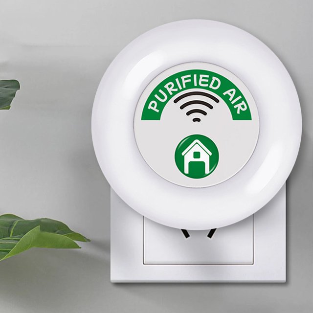 Purificador De Aire El purificador de aire de iones negativos mejora la calidad del aire Filtro de filtro de aire para habitaciones interiores Sywqhk Libre de BPA