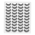 thumbnail image 1 of Pestañas postizas, 20 pares de pestañas postizas suaves profesionales, pestañas postizas largas, materiales ecológicos, 1 of 8
