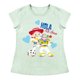 thumbnail image 1 of Playera Para Niña Disney Toy Story Cuello Redondo Manga Corta Talla 8 Verde, 1 of 2