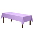 thumbnail image 2 of (150cm  x 260cm , Lavender) - Gee Di Moda Rectangle Tablecloth - 150cm x 260cm Inch - Lavender Rectangular Table Cloth for 1.8m Table in Washable Polyester - Great for Buffet Table, Parties, Holiday D, 2 of 3