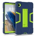 thumbnail image 2 of Allytech Galaxy Tab A9 Plus Case 2023 with Screen Protector Hybid Heavy Duty Rugged Shockproof Kickstand Kids Cover for Samsung Galaxy Tab A9+/Plus 11 Inch Tablet SM-X210/X216/X218, Navy+Green, 2 of 7