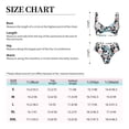 thumbnail image 6 of Honeii Panda Cute Hearts Print Women’s Bikini Set,Two Piece Swimsuit Bathing Suits,Stylish High Elasticity Swimwear for Beach and Pool, 6 of 7