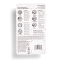 thumbnail image 3 of Hyper Tough Medium Removable Hinged Hooks, Plastic Clear Hooks for Hanging Keys, with 3 Adhesive Strips, 1 lb Capacity, White, 9 Pc, 3 of 7