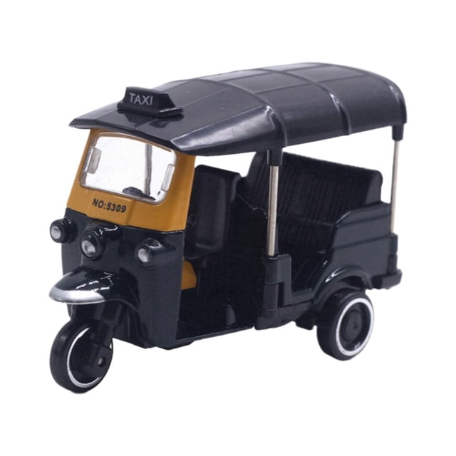 SharkTRUE 136 Scale Diecast Model Car Golf Cart Miniature Pull ToyLKJ8 Back