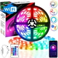 thumbnail image 2 of Tira Led WIFI Multicolor Audioritmica RGB 5050 Rollo de 5 metros DOSYU DY-LLB01, 2 of 5