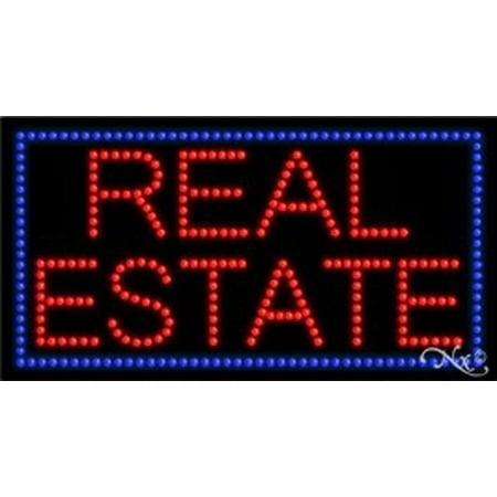 Real Estate Led - Real Estate LED Sign (High Impact, Energy Efficient)