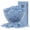 Baby Blue, variant on Ultimate Confetti, Rectangular Biodegradable Confetti - Maroon Fluttering Tissue Paper Confetti for Cannon and Launcher use - Wedding Confetti, Birthday, Parties and Live Events - 1 lb, 16 oz
