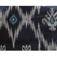 thumbnail image 4 of oneOone Georgette Viscose Fabric Geometric Ikat Decor Fabric Printed BTY 42 Inch Wide, 4 of 4