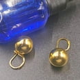 thumbnail image 5 of Silver Ball Leverback Earrings for Women White Gold Ball Dangle Earrings Polished Ball Drop Earrings Small Round Ball Beads Earrings Hypoallergenic Jewelry, 5 of 13
