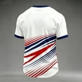 thumbnail image 4 of Men's USA Soccer Jersey Shirts 2026 Country Team Short Sleeve Crewneck Fan International Football Shirt Retro Streetwear Top, 4 of 4