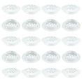 thumbnail image 1 of Uxcell Paquete de 20 Respiraderos de Soffit Circulares, 29mm/1.14 Pulgadas de Malla de Ventilación Redonda de Acero Inoxidable para Baño Hogar/ Oficina/Cocina/Armario/Ropero [Blanco], 1 of 7