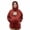 Red, variant on yuCgh Unisex Pet Carrier Hoodie with Zipper Pocket, Fuzzy Fleece Hooded Sweatshirt, Long Sleeve Comfort, Loose Fit, Perfect for Pet Lovers Outdoors,Army Green L