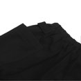 thumbnail image 4 of Catheter Leg Bag Pants Single Pocket Soft Cotton Urine Bag Holder Long Pants for 2000ml Urine Bag Black XL, 4 of 5